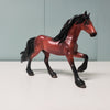 Solstice Night LE-6 Red Bay Friesian Chip By Ellen Robbins $99 Chip Sale