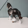 Majestic Forest Warrior OOAK Black Sabino Custom Trotting Drafter By Julie Keim BEST OFFER  6/4/24