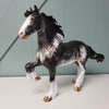 Majestic Forest Warrior OOAK Black Sabino Custom Trotting Drafter By Julie Keim BEST OFFER  6/4/24