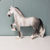 Flying Home OOAK Dappled Grey Clydesdale Trotting Drafter By Sheryl Leisure BEST OFFER  6/4/24