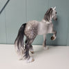 Flying Home OOAK Dappled Grey Clydesdale Trotting Drafter By Sheryl Leisure BEST OFFER  6/4/24