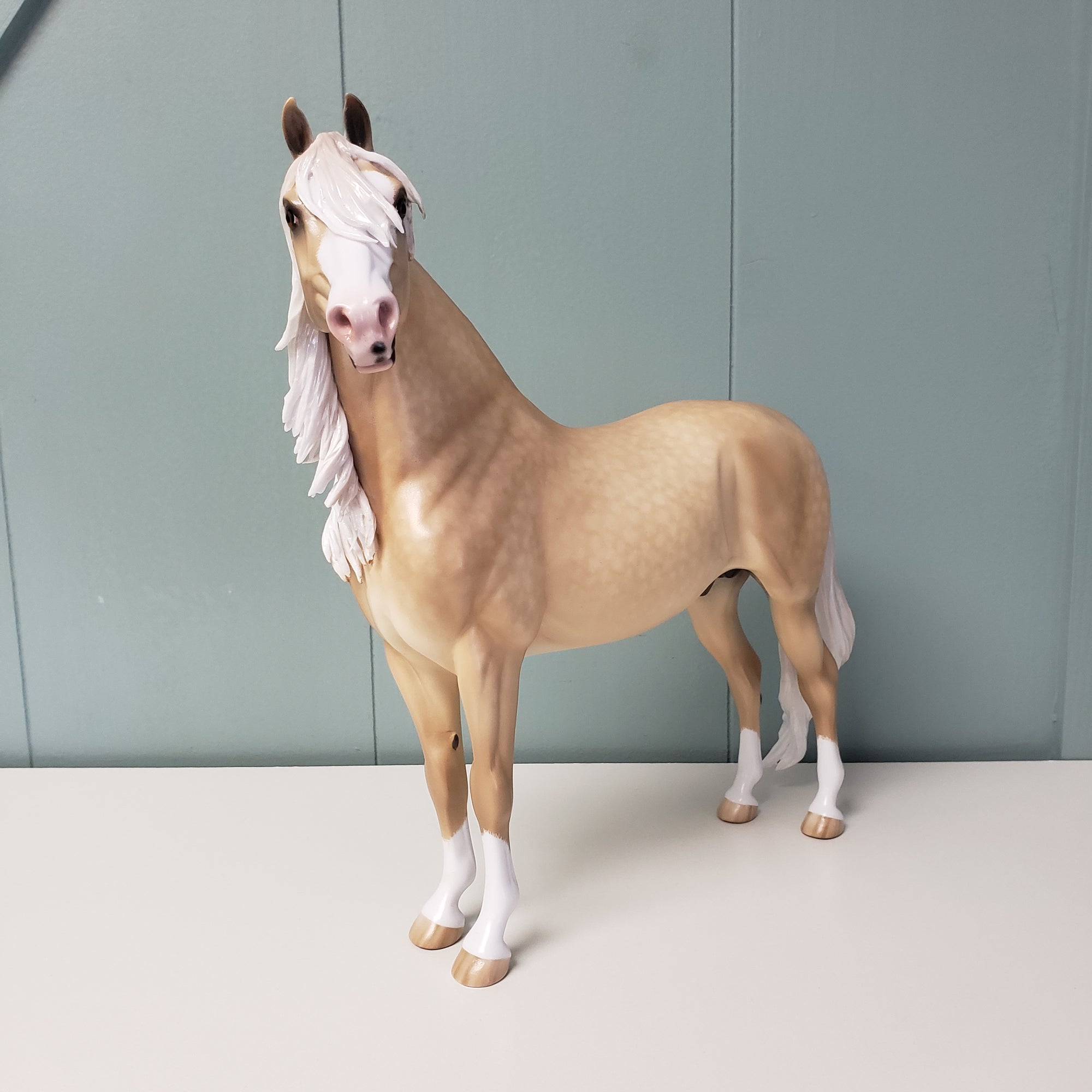 Sunny Side OOAK Dappled Palomino Custom Morgan By Sheryl Leisure BEST OFFER  6/4/24