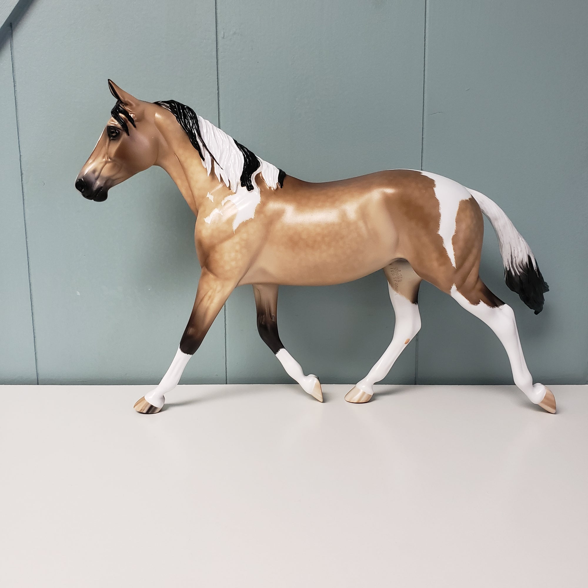 How High The Moon OOAK Dappled Buckskin Tobiano Custom Palouse By Sheryl Leisure BEST OFFER  6/4/24 (C