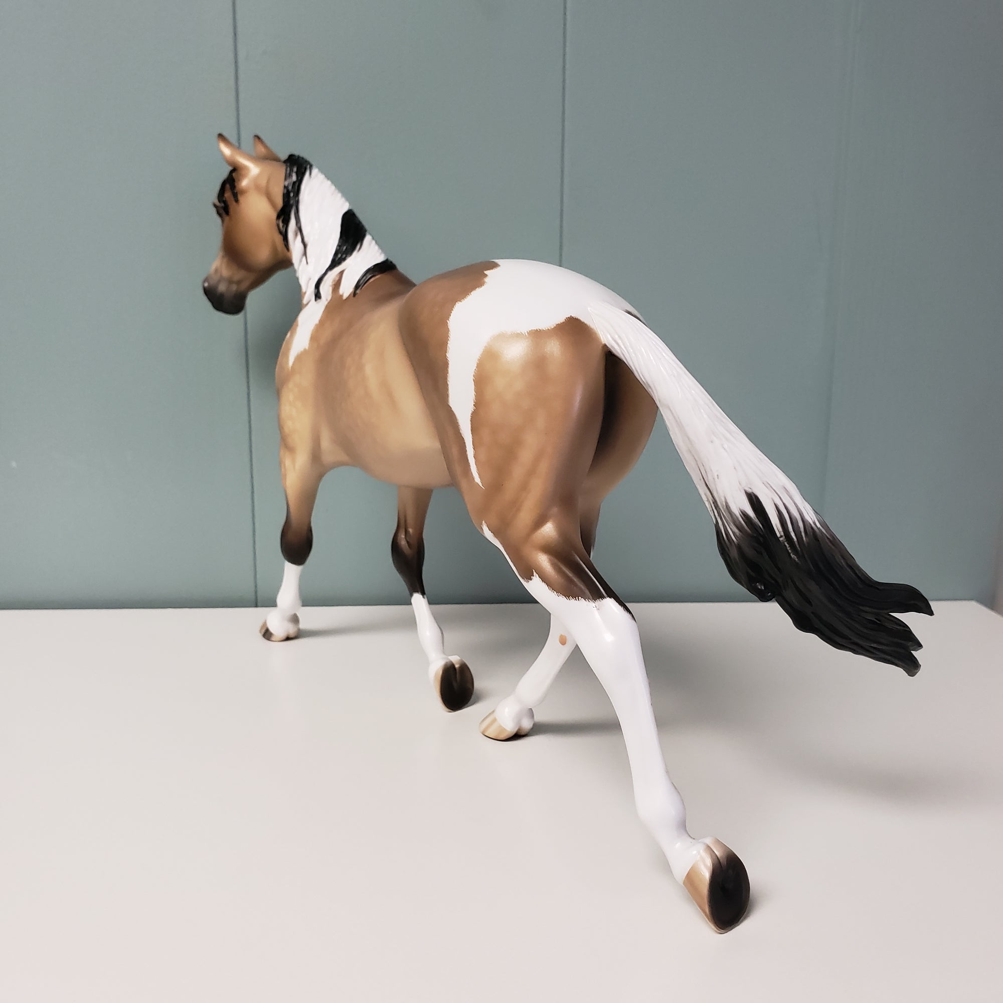 How High The Moon OOAK Dappled Buckskin Tobiano Custom Palouse By Sheryl Leisure BEST OFFER  6/4/24 (C