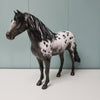 Hey Ba Ba Re Bop OOAK Black Appaloosa Custom Mustang By Sheryl Leisure BEST OFFER  6/11/24