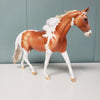 Riff OOAK Flaxen Chestnut Tobiano Custom Pony Best Offers 6/11/24