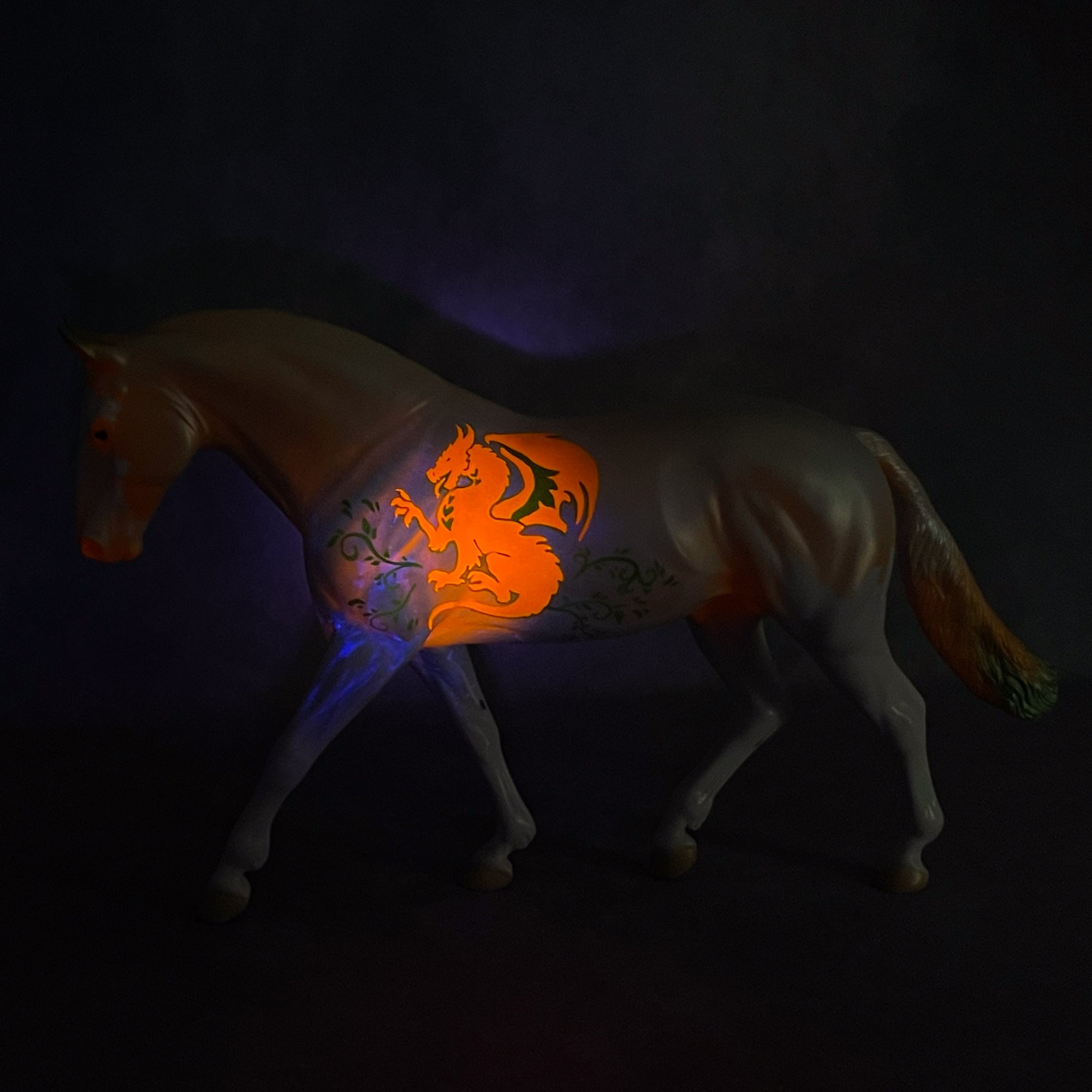 Mythic Glow OOAK Irish Draught by Jess Hamill DDOOAKs25