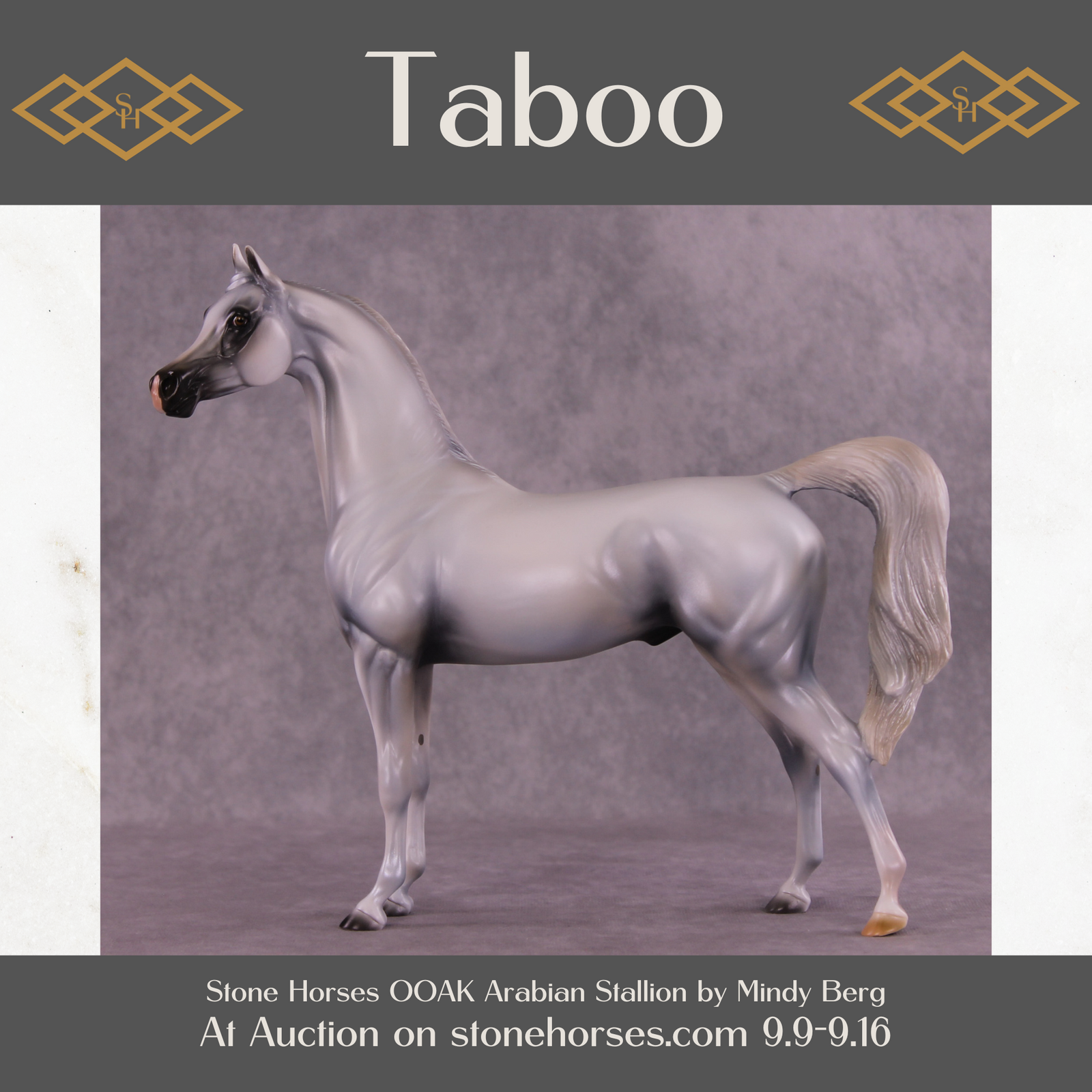 Taboo OOAK Arabian Stallion by Mindy Berg Best Offer 9/16/2025