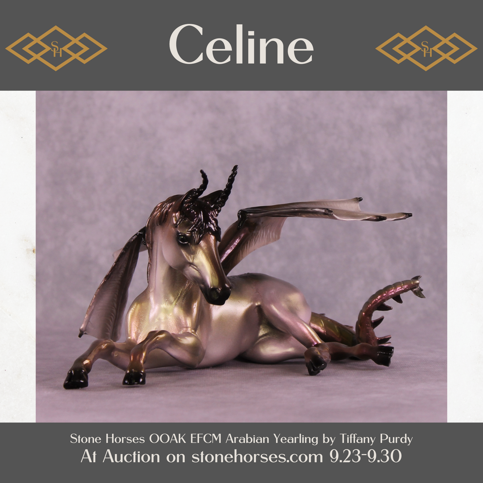 Celine OOAK EFCM Arabian Yearling by Tiffany Purdy SS925