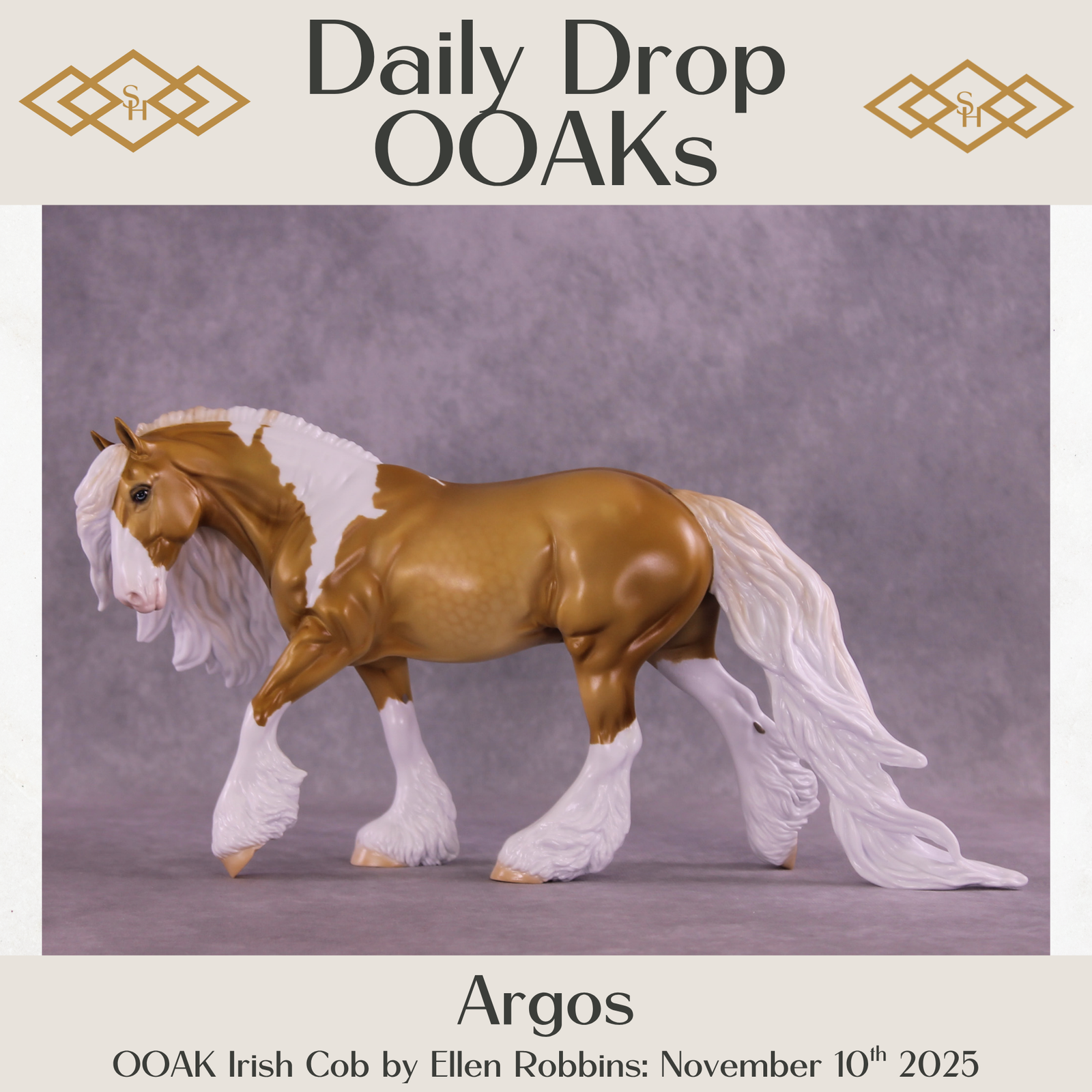 Argos OOAK Irish Cob by Ellen Robbins DDOOAKs25