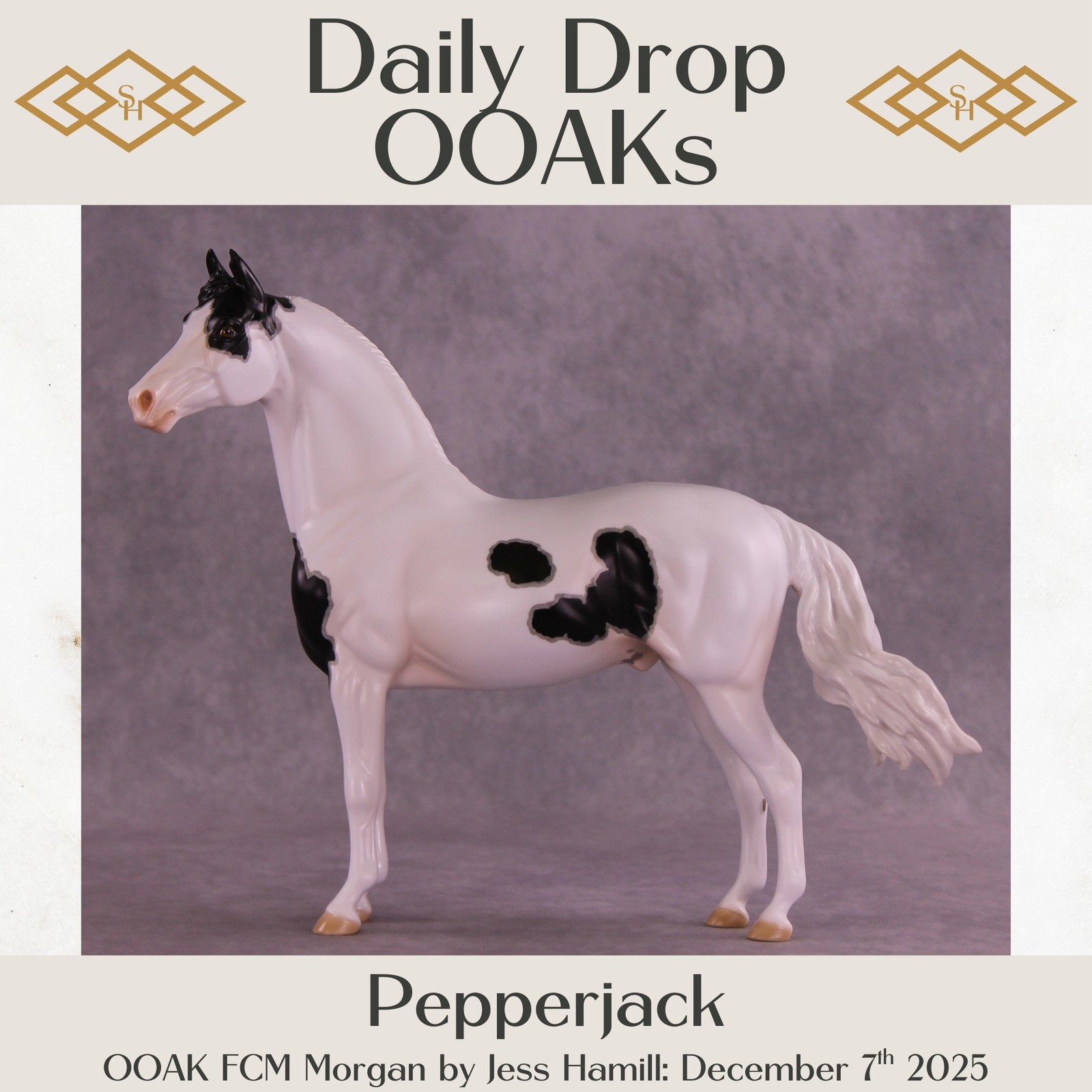 Pepperjack OOAK FCM Morgan by Jess Hamill DDOOAKs25