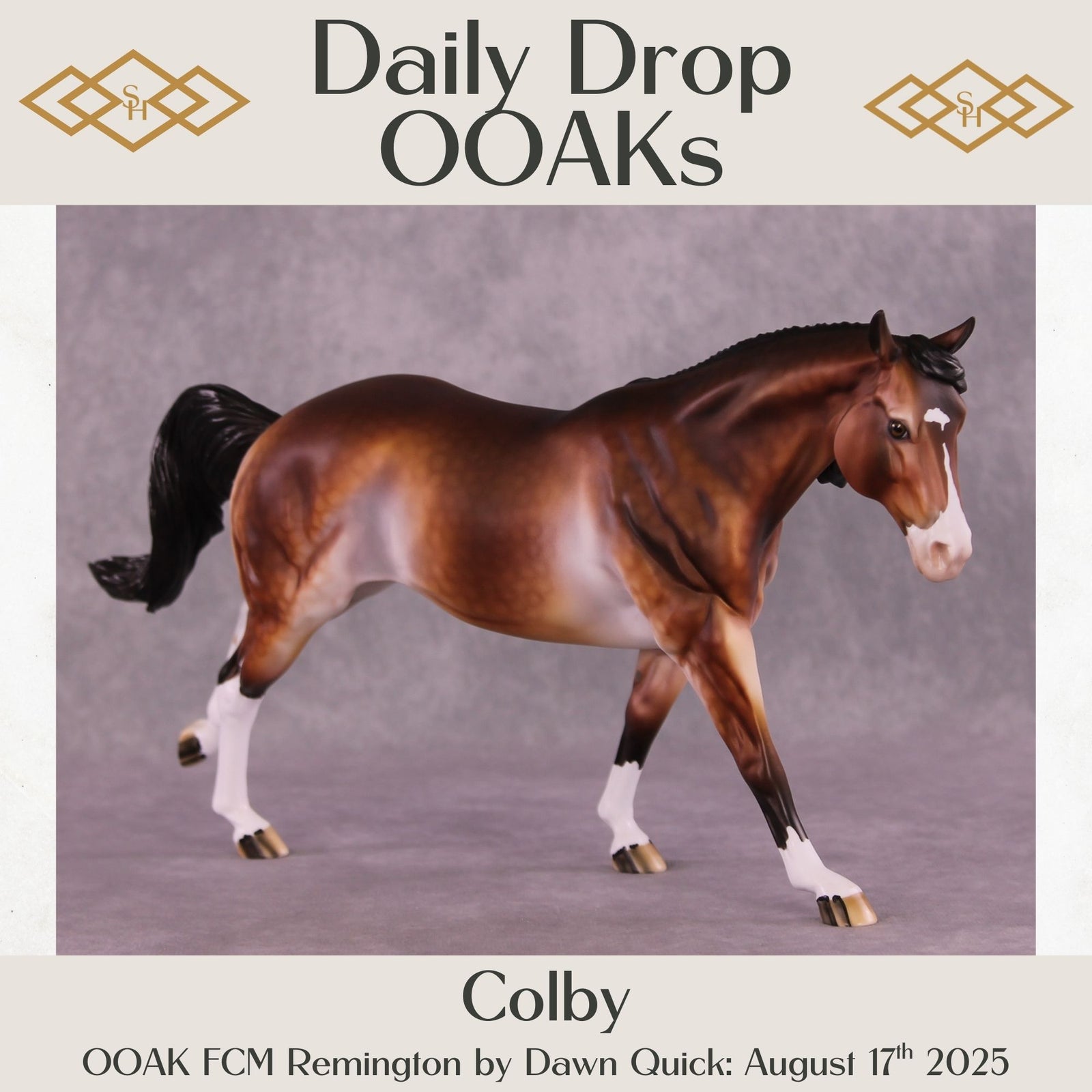 Colby OOAK FCM Remington by Dawn Quick DDOOAKs25