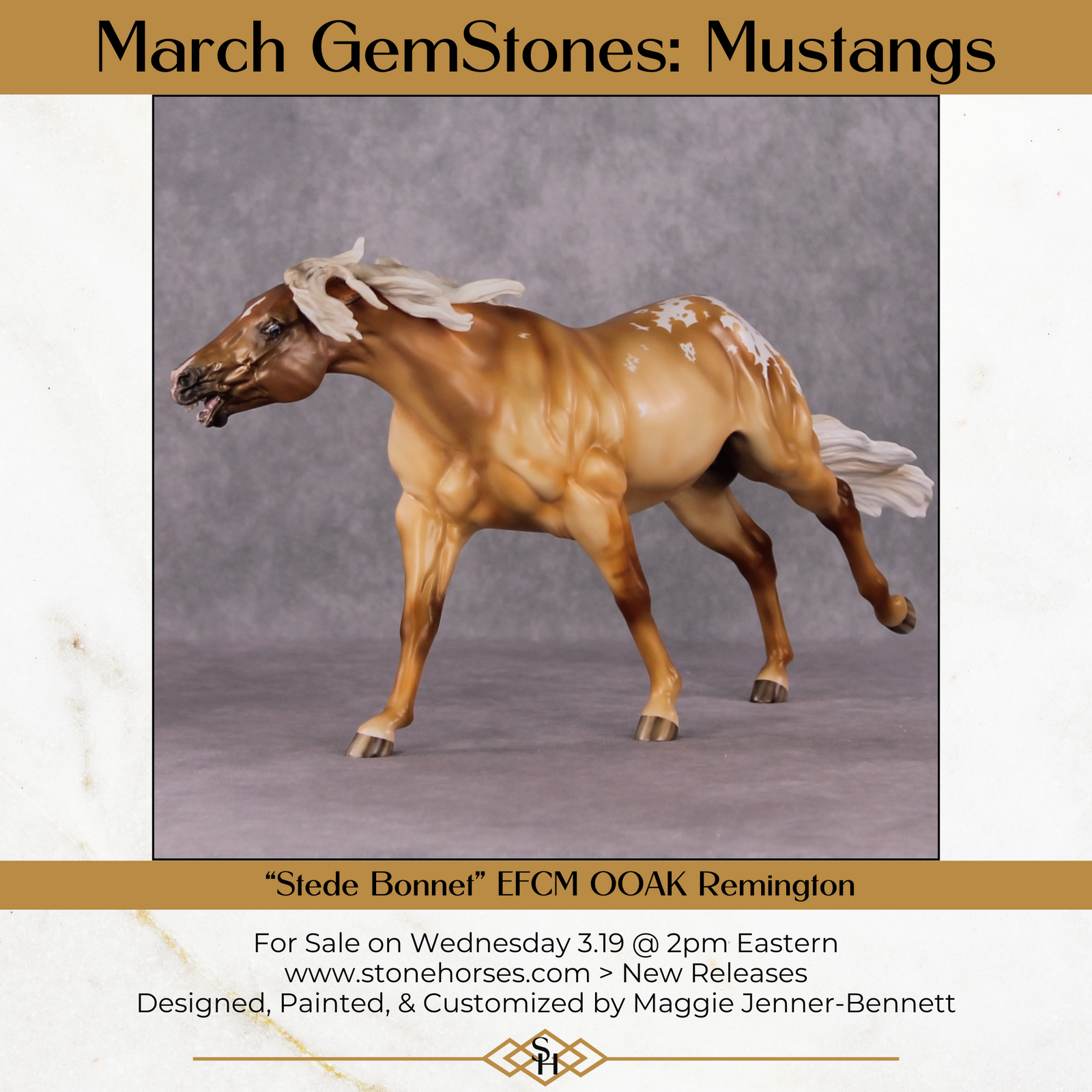 "Stede Bonnet" OOAK EFCM Remington By Maggie Jenner-Bennett