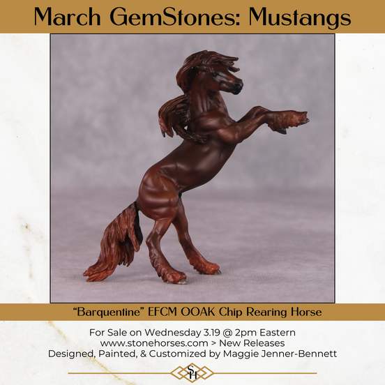 "Barquentine" OOAK EFCM Rearing Chip By Maggie Jenner-Bennett