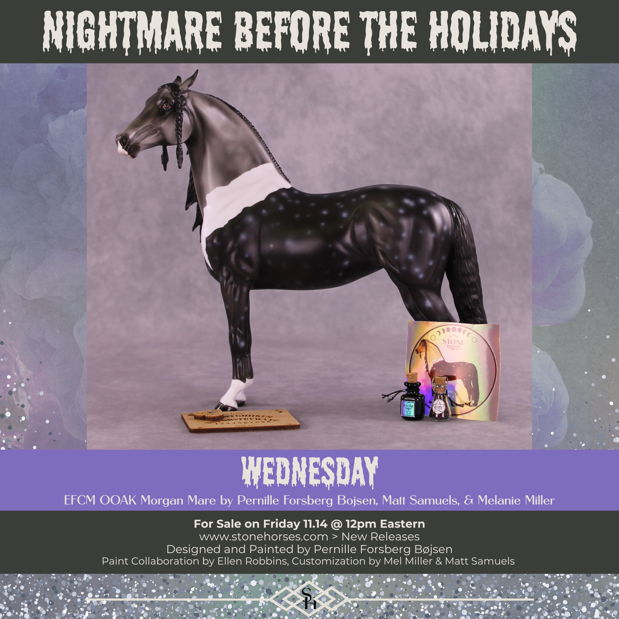 Wednesday OOAK EFCM Morgan by Pernille Forsberg Bøjsen GS1125