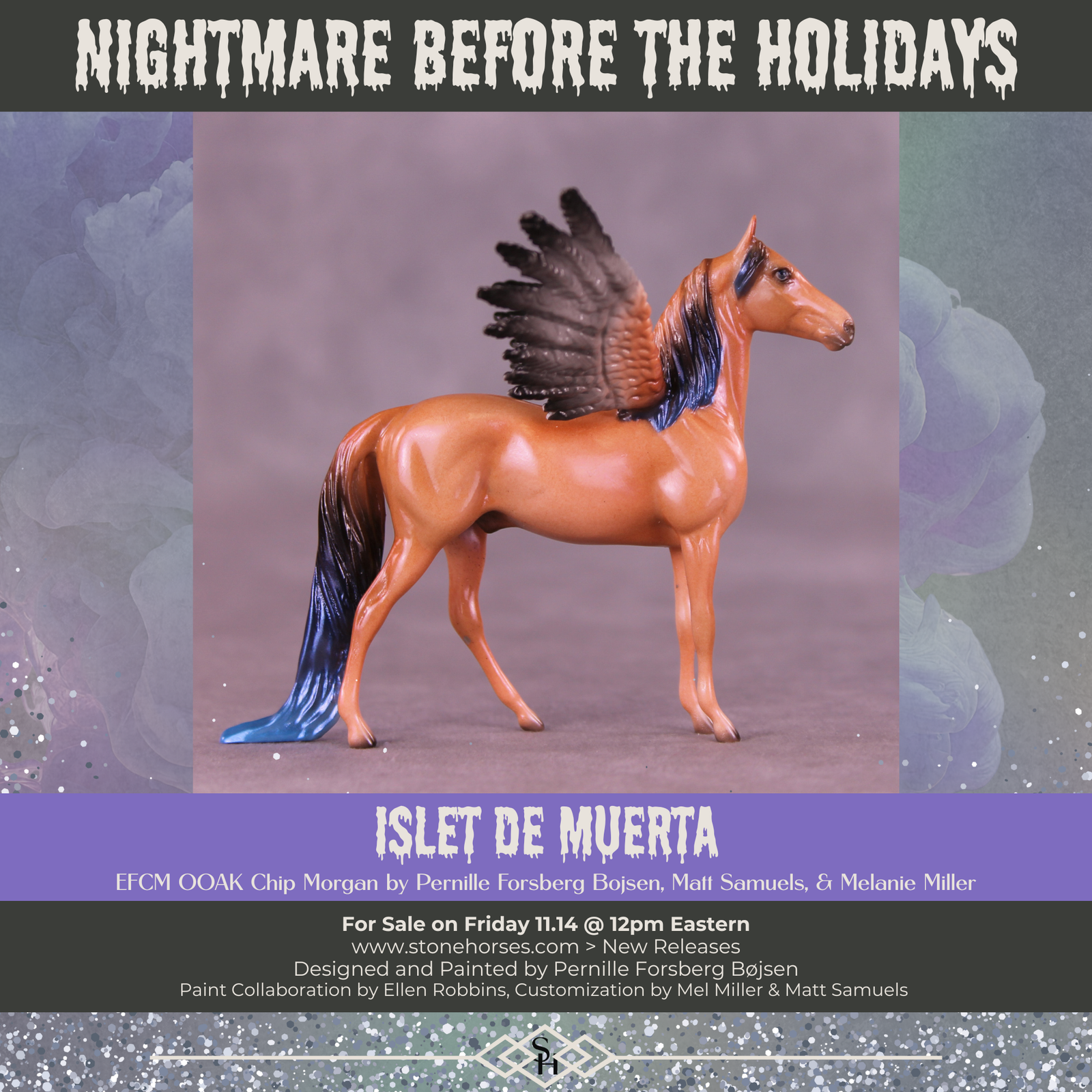 Islet de Muerta OOAK FCM Chip Morgan by Pernille Forsberg Bøjsen GS1125