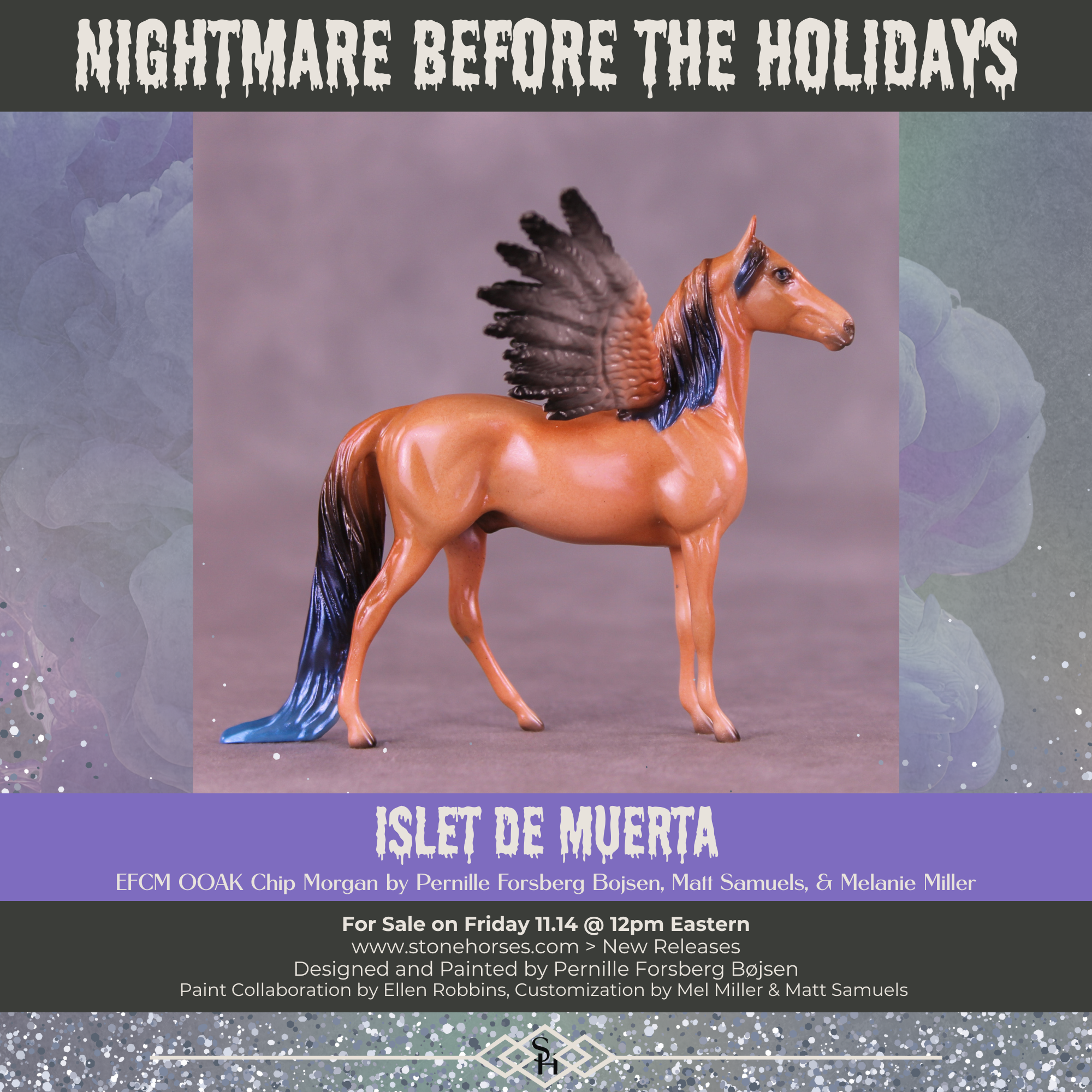 Islet de Muerta OOAK FCM Chip Morgan by Pernille Forsberg Bøjsen GS1125