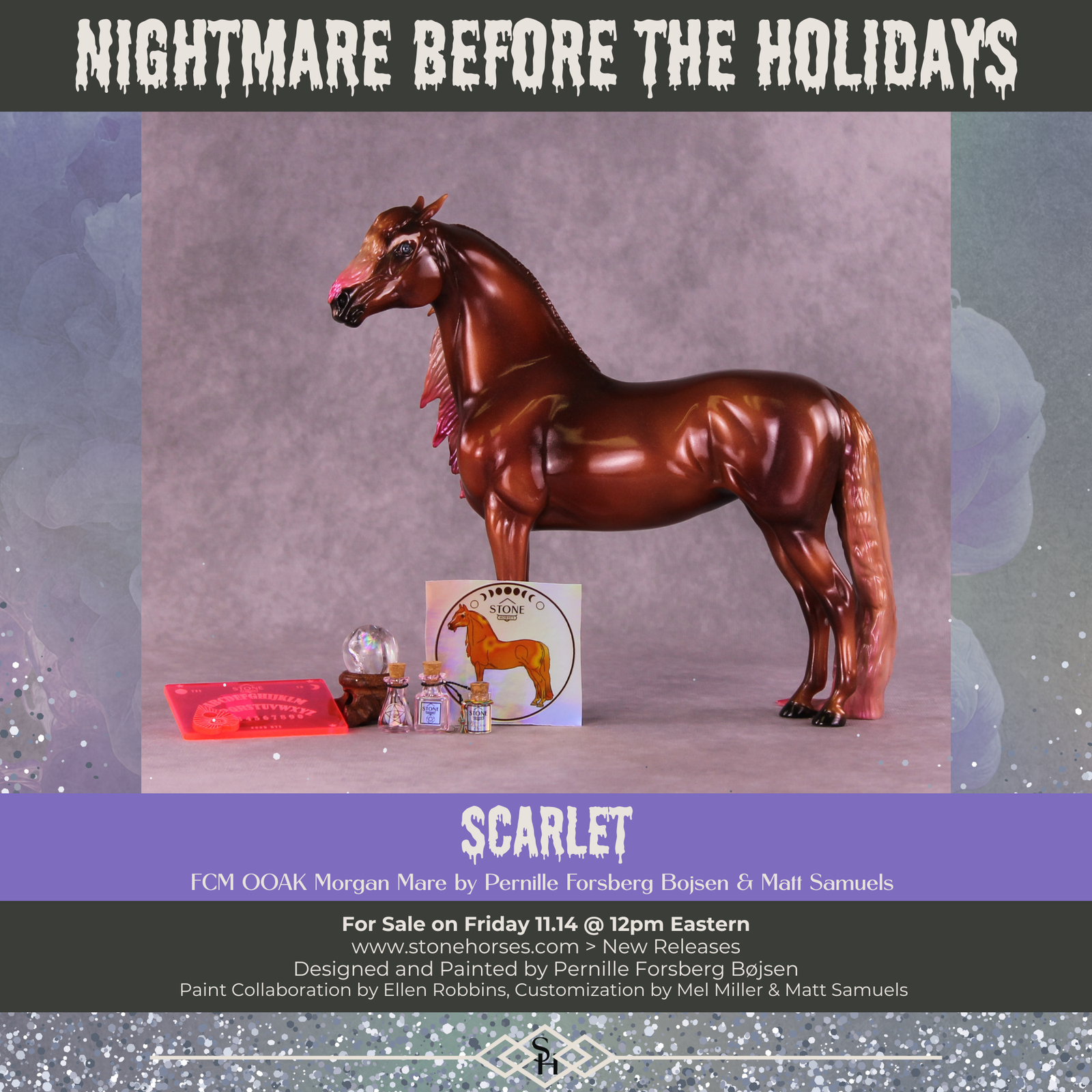 Scarlet OOAK FCM Morgan by Pernille Forsberg Bøjsen GS1125