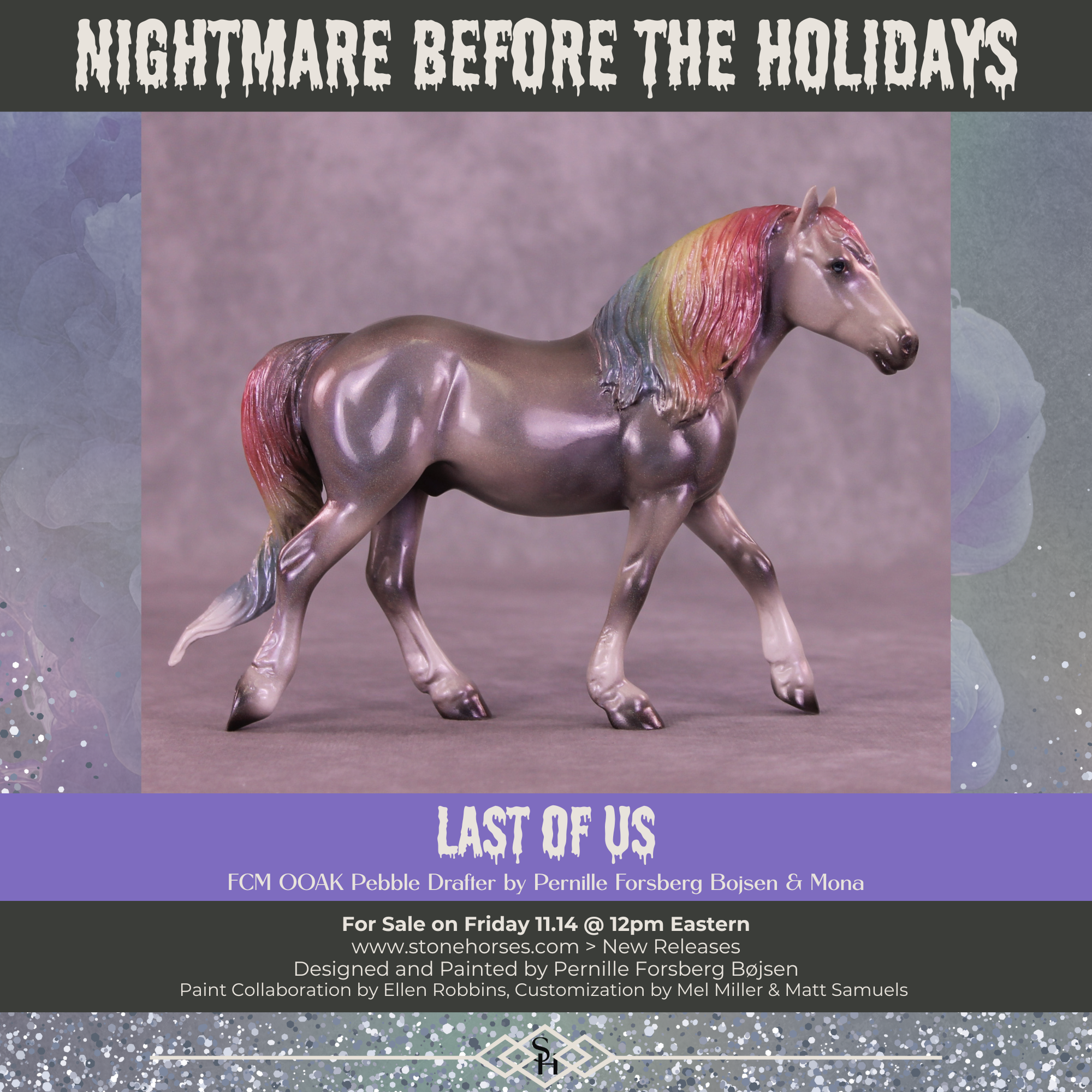 Last of Us OOAK FCM Pebble Drafter by Pernille Forsberg Bøjsen GS1125