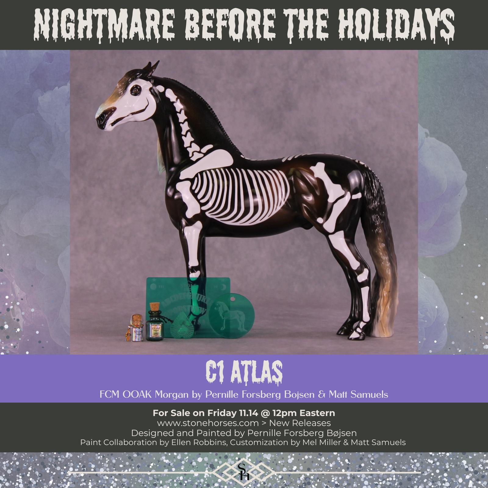 C1 Atlas OOAK FCM Morgan by Pernille Forsberg Bøjsen GS1125