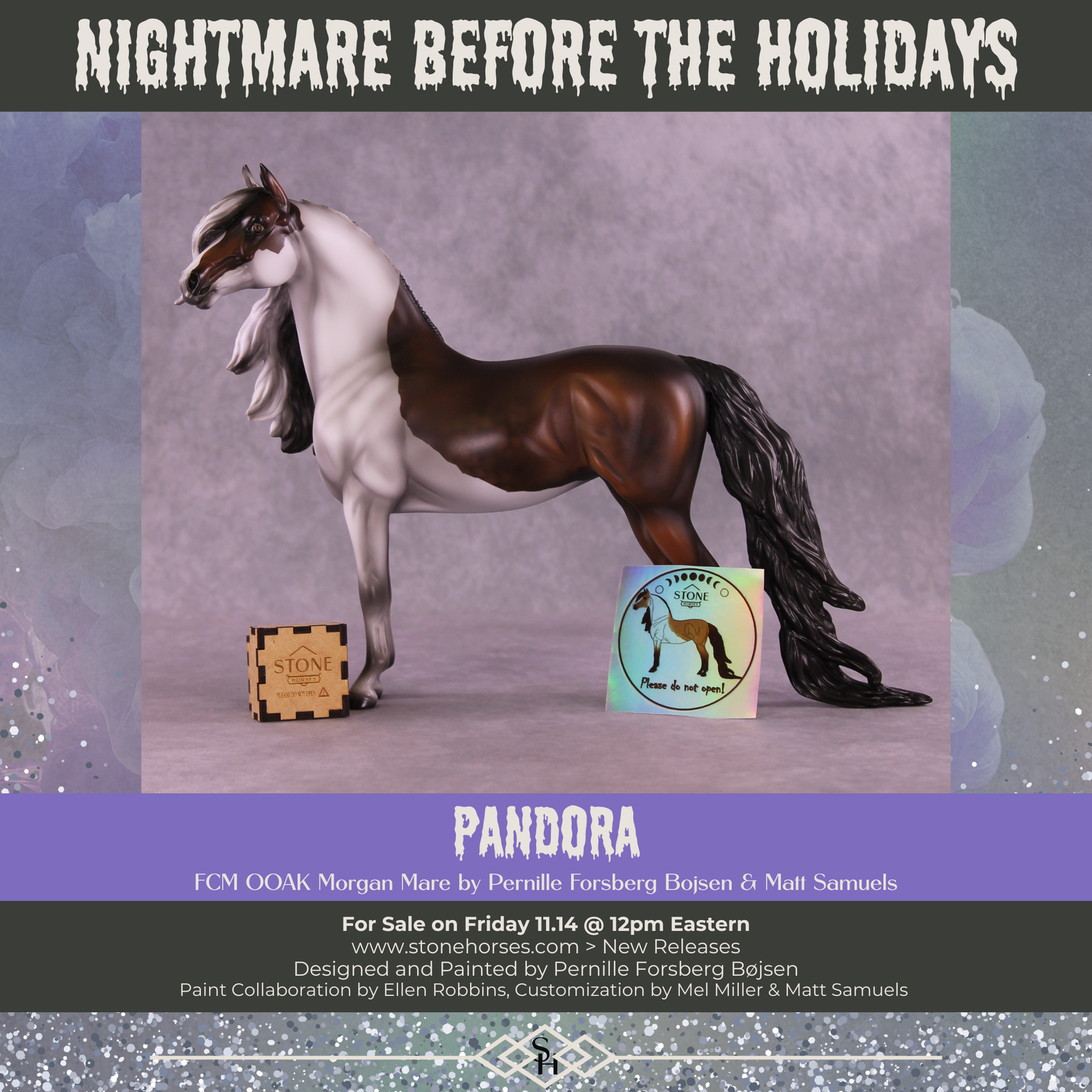 Pandora OOAK FCM Morgan by Pernille Forsberg Bøjsen GS1125