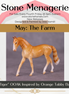"Little Tiger" OOAK Warmblood Chip By Jess Hamill - Menagerie Series