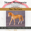 &quot;Little Tiger&quot; OOAK Warmblood Chip By Jess Hamill - Menagerie Series