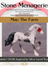 "Wyandotte" OOAK Friesian Chip By Jess Hamill - Menagerie Series