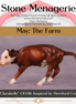 "Clairabelle" OOAK Calf Chip By Jess Hamill - Menagerie Series