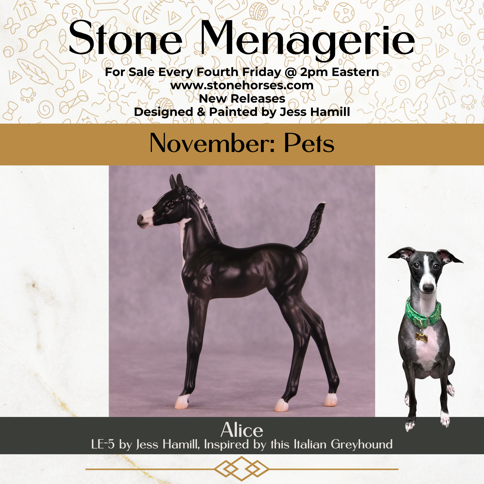 Alice LE-5 Arabian Foal by Jess Hamill MS25