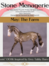 "Boots" OOAK Warmblood Chip By Jess Hamill - Menagerie Series