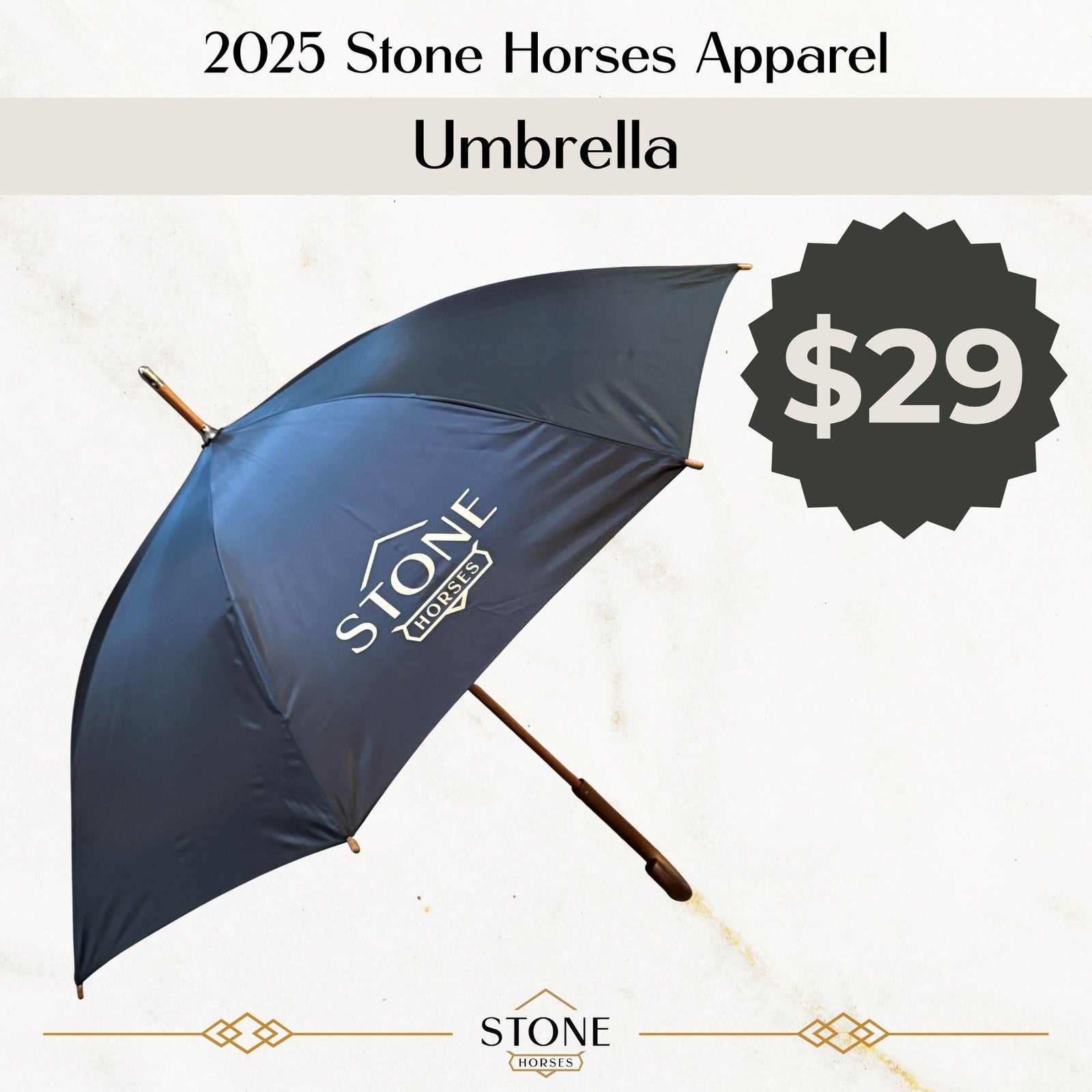 Stone Horses 2025 Umbrella