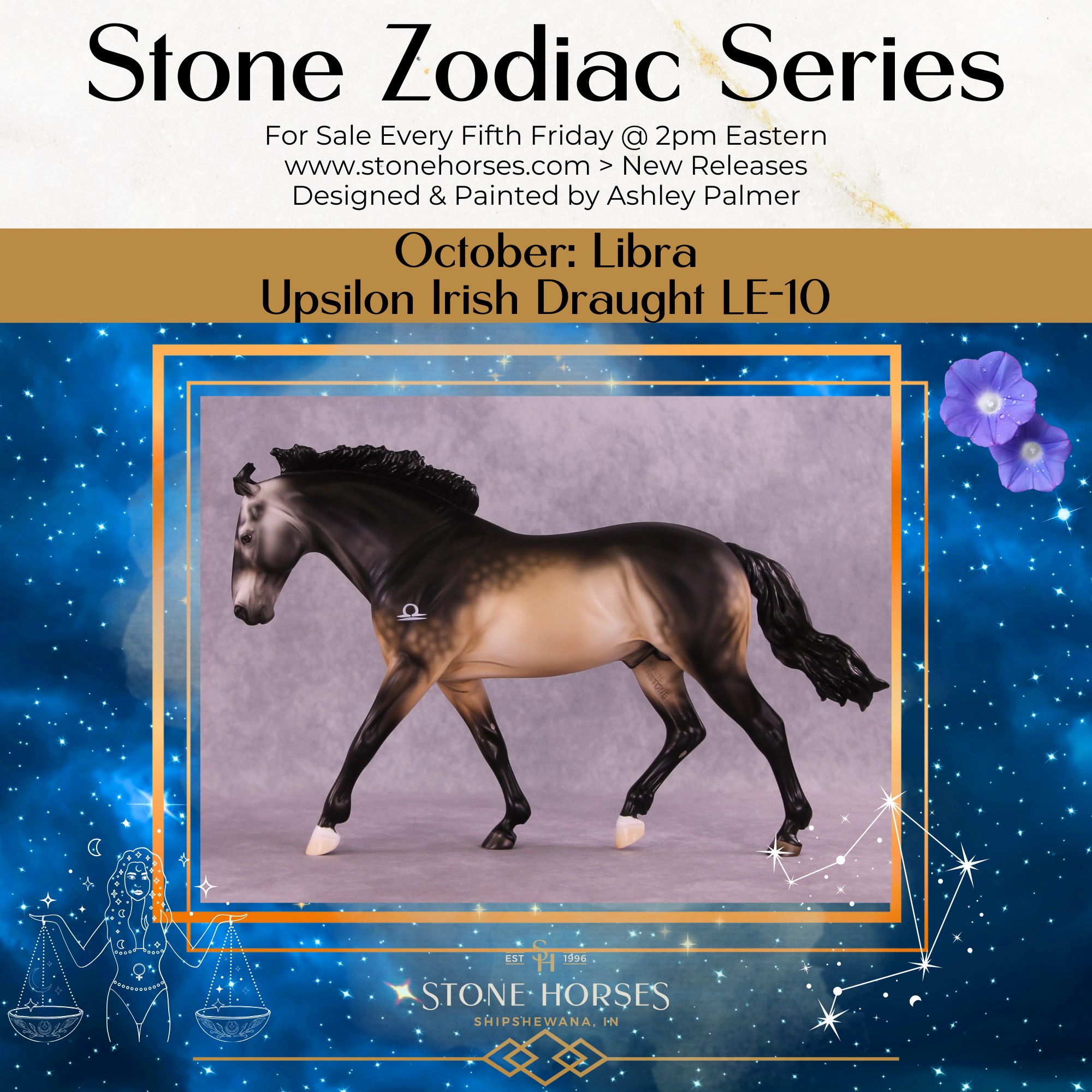 Upsilon LE-10 FCM Irish Draught by Ashley Palmer ZS25