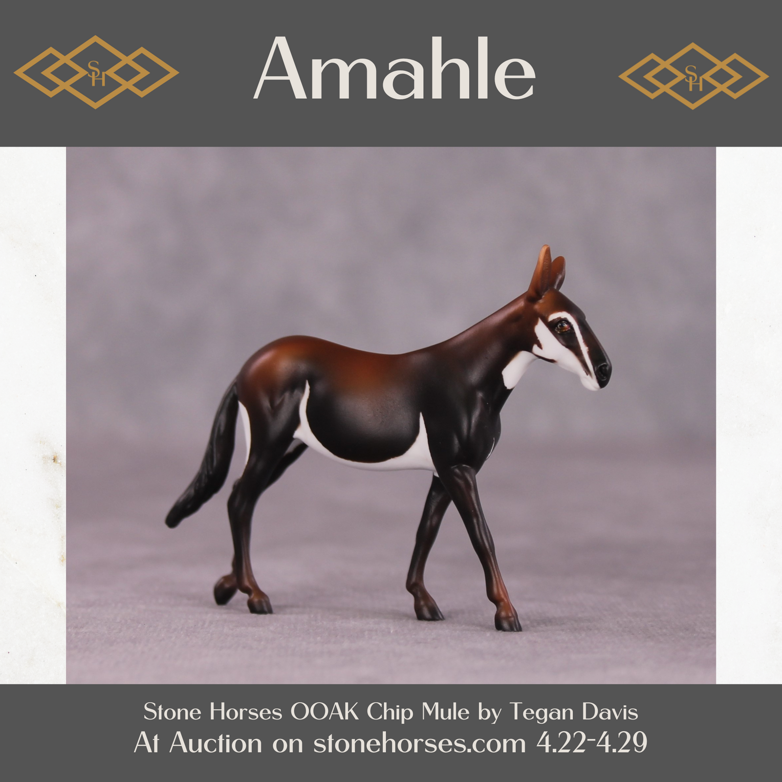 "Amahle" Mule Chip by Tegan Davis