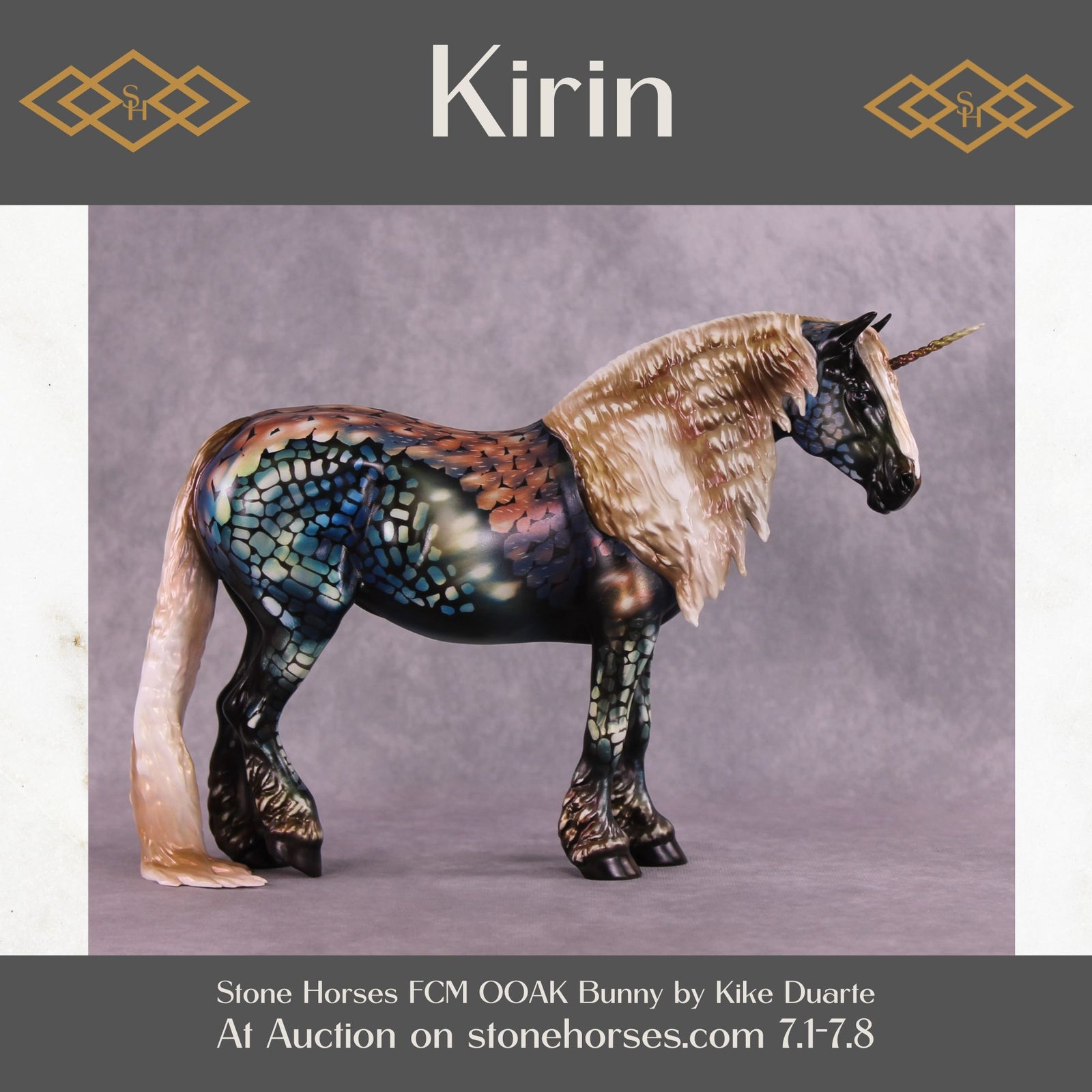 "Kirin" OOAK FCM Heavy Draft by Kike Duarte Best Offer 07/08/25