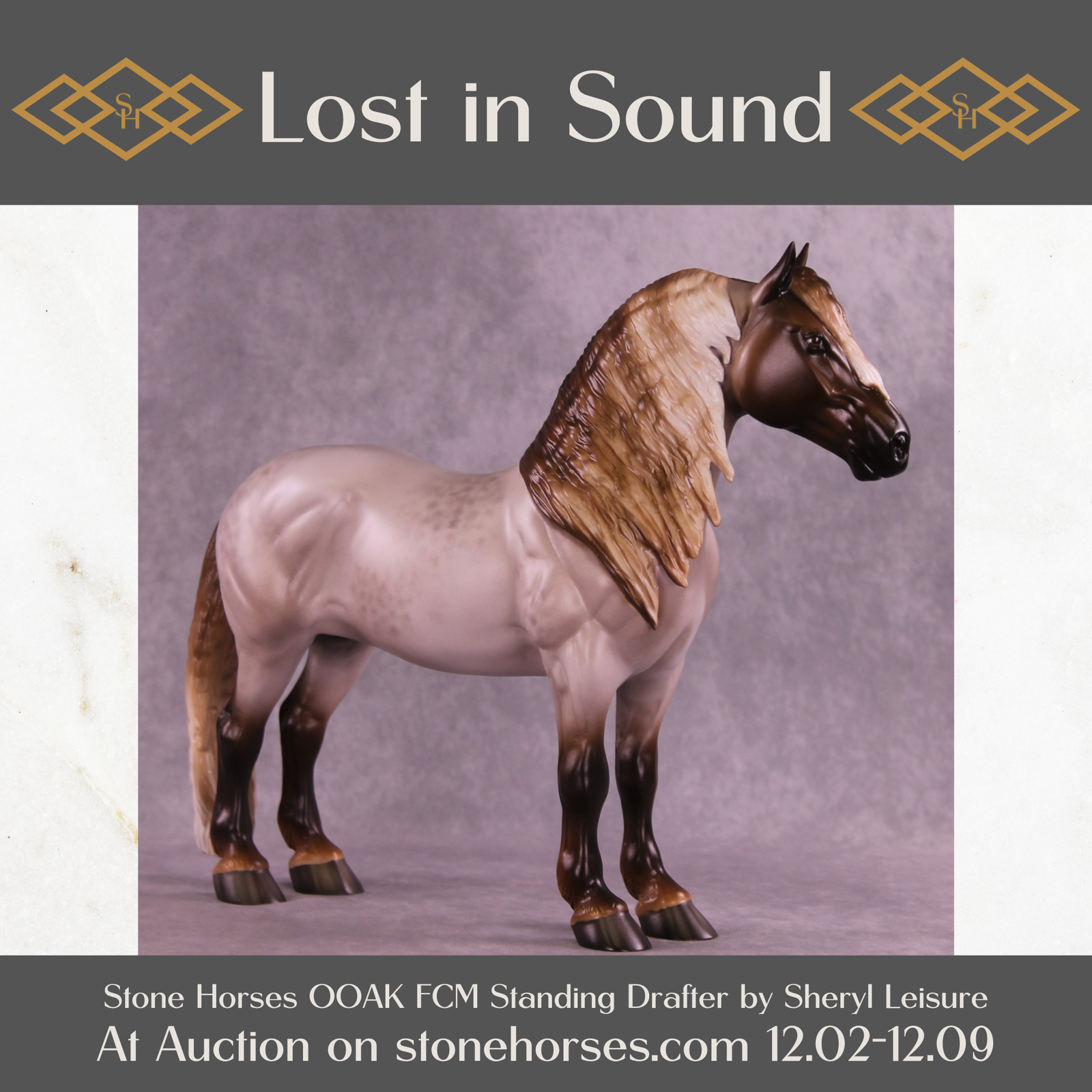 Lost in Sound OOAK FCM Standing Drafter by Sheryl Leisure Best Offer 12/09/2025