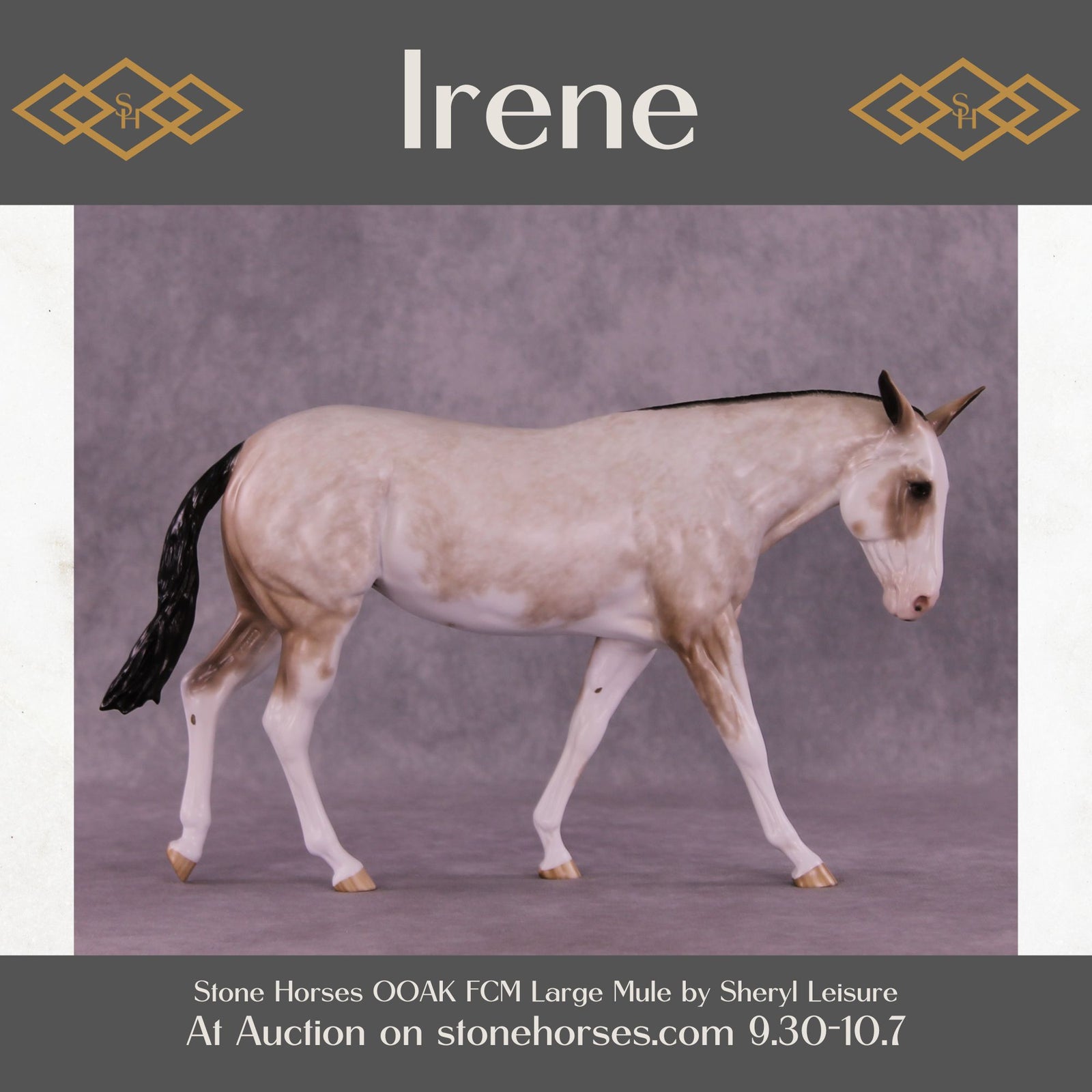 Irene OOAK FCM Large Mule by Sheryl Leisure Best Offer 10/7/25