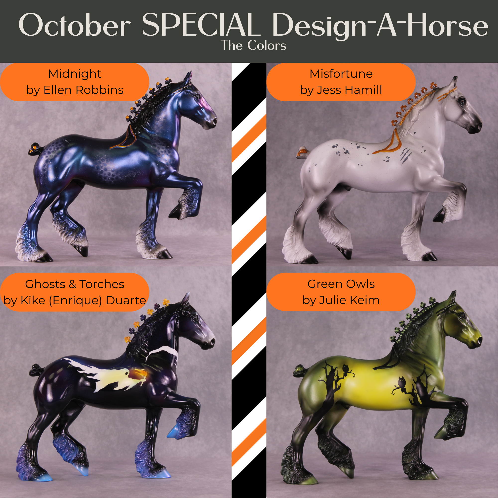 Stone Horses October Design-A-Horse Special Design Morgan SDAH25