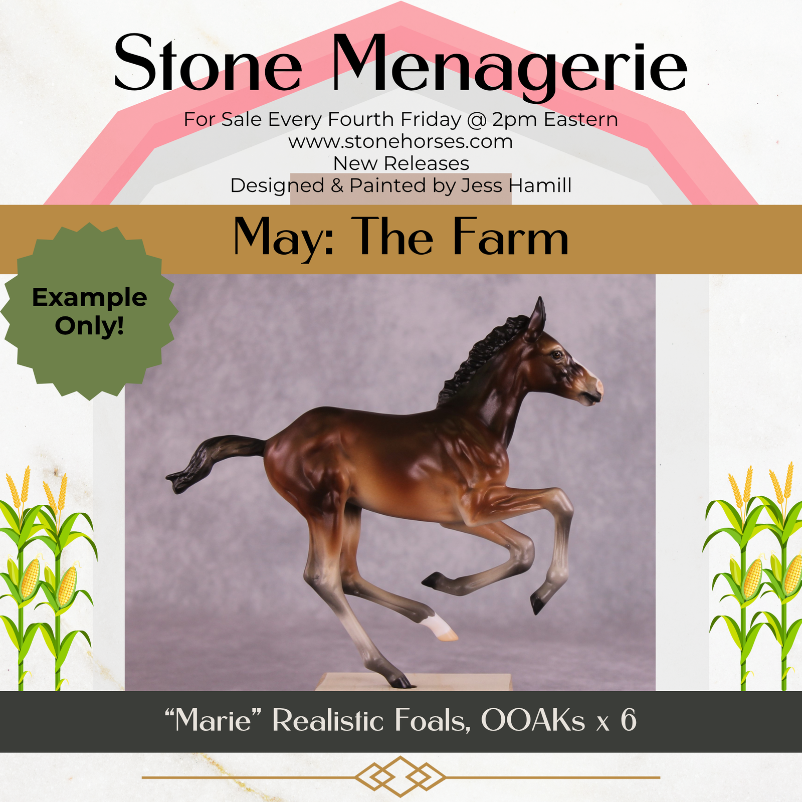 OOAK Pimento Blind Draw By Jess Hamill - Menagerie Series