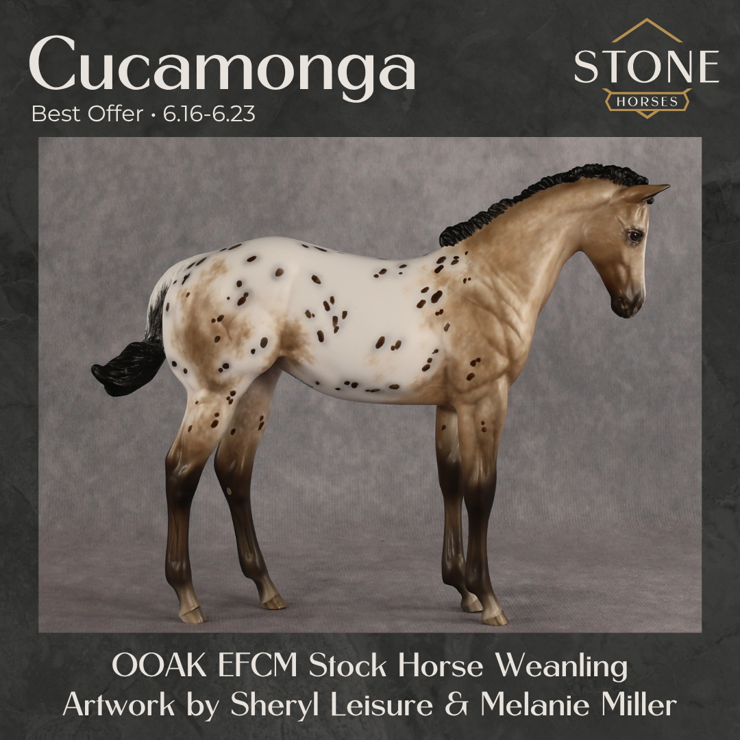 Cucamonga OOAK EFCM Stock Horse Weanling by Sheryl Leisure Best Offer 6.16.2026
