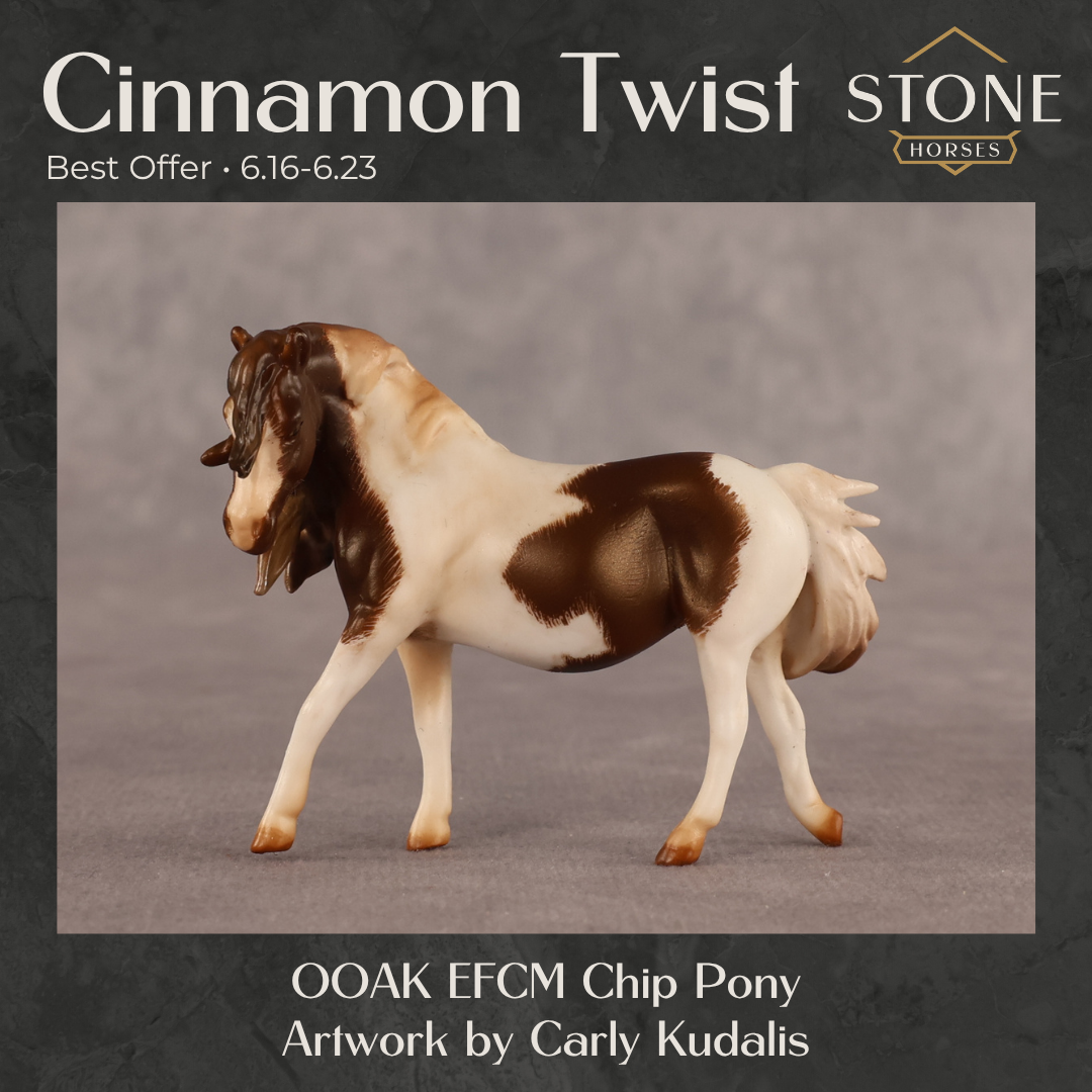 Cinnamon Twist OOAK EFCM Chip Pony by Carly Kudalis Best Offer 6.16.2026