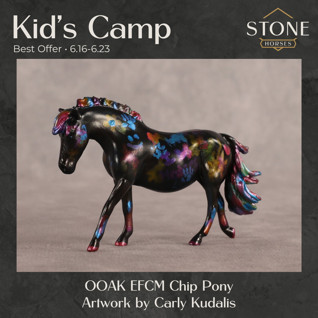 Kid's Camp OOAK EFCM Chip Pony by Carly Kudalis Best Offer 6.16.2026