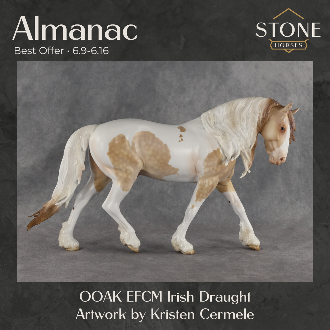 Almanac OOAK EFCM Irish Draught by Kristen Cermele Best Offer 6.9.2026