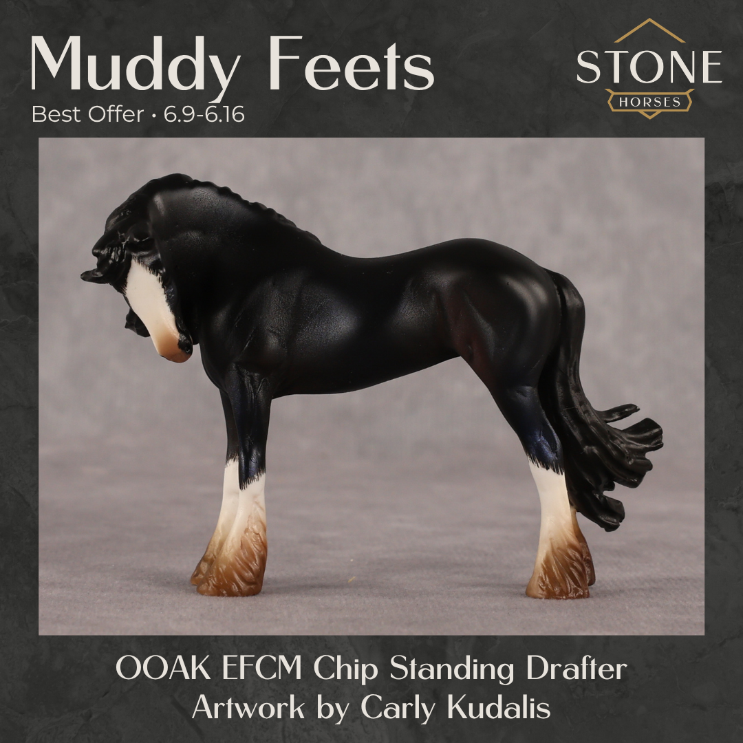 Muddy Feets OOAK EFCM Chip Standing Drafter by Carly Kudalis Best Offer 6.9.2026