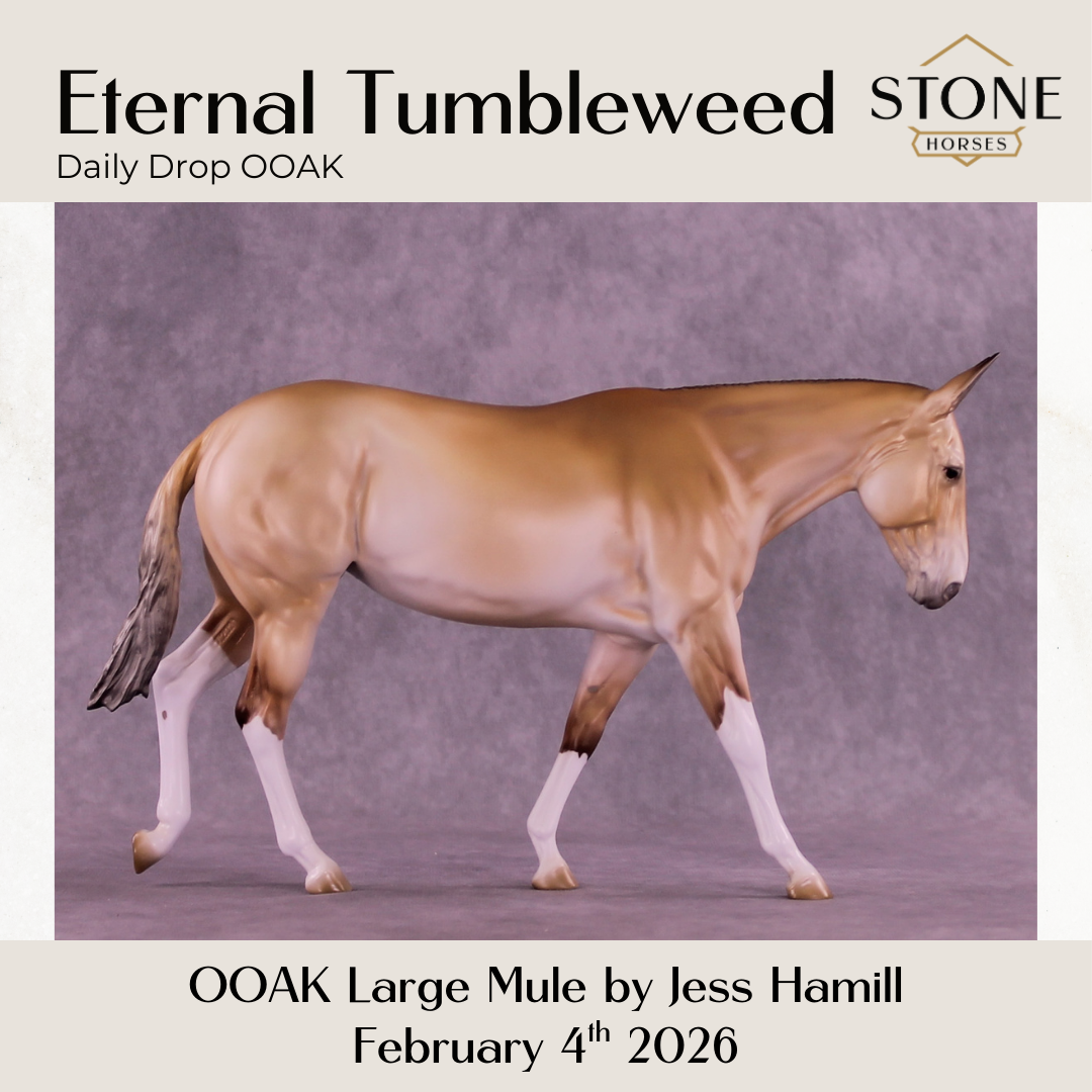 Eternal Tumbleweed OOAK Large Mule by Jess Hamill DDOOAKs26