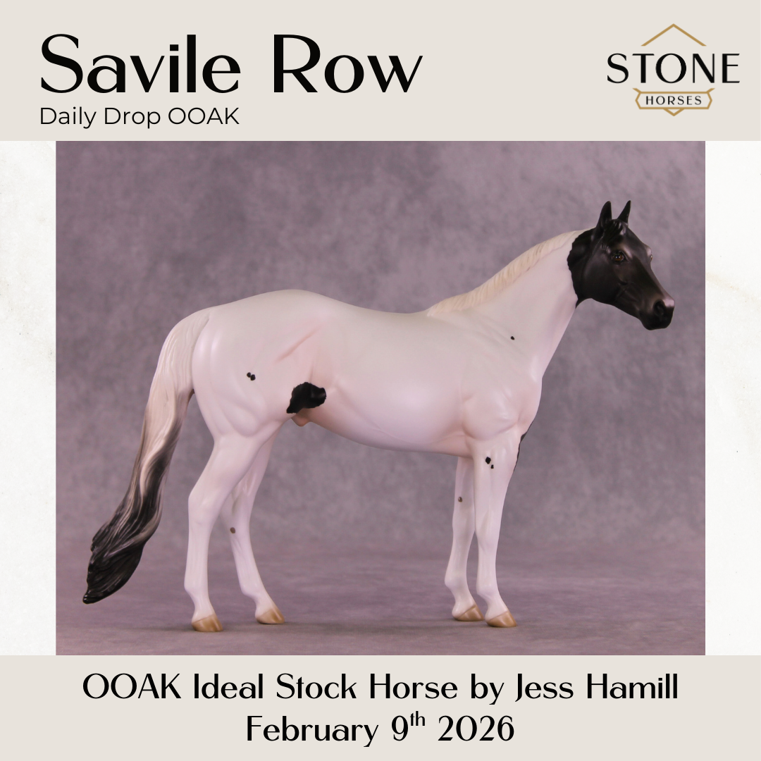 Savile Row OOAK Ideal Stock Horse by Jess Hamill DDOOAKs26
