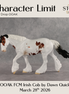 Character Limit OOAK FCM Irish Cob by Dawn Quick DDOOAKs26