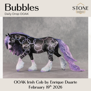 Bubbles OOAK Irish Cob by Enrique Duarte DDOOAKs26