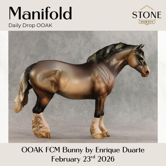 Manifold OOAK FCM Bunny by Enrique Duarte DDOOAKs26