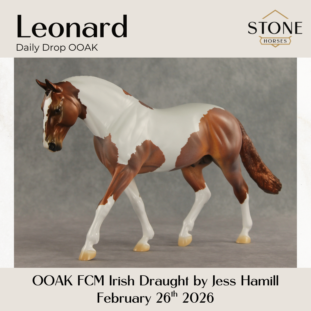 Leonard OOAK FCM Irish Draught by Jess Hamill DDOOAKs26